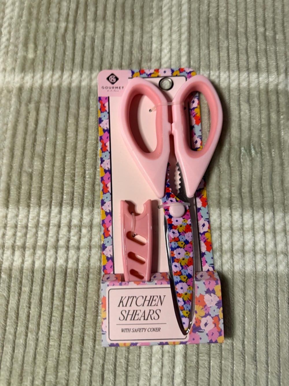 Kitchen Shears - Pink Floral Handle